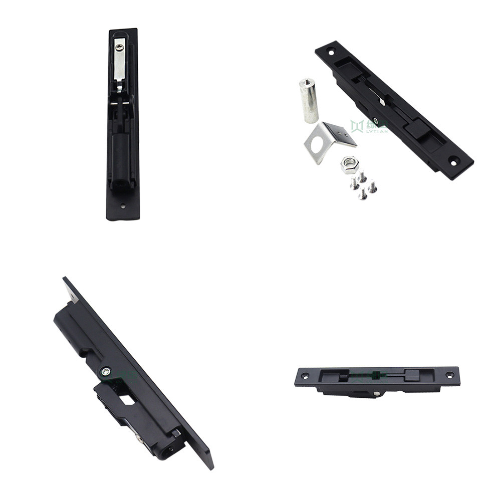 Zinc Alloy flush door security bolt door flush bolt lock With Adjustable Rods