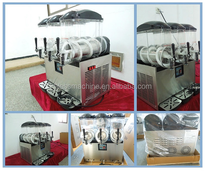 220V/50Hz 48 KG Slush Puppy Machine 420x590x810mm