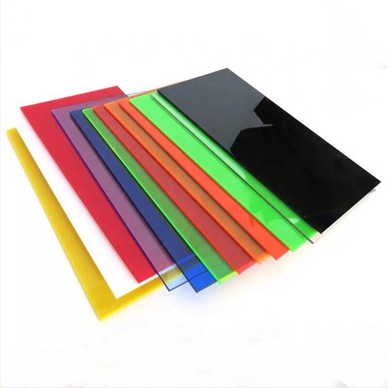 Bright Natural Translucent Plastic Board 1.8mm-30mm acrylic sheets for aquarium