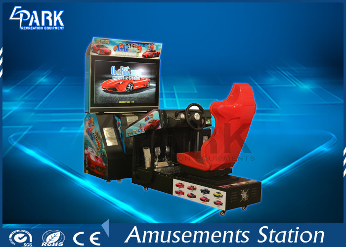 42 Inch Outrun Car Racing Game Machine With Colorful LED Screen For Adults