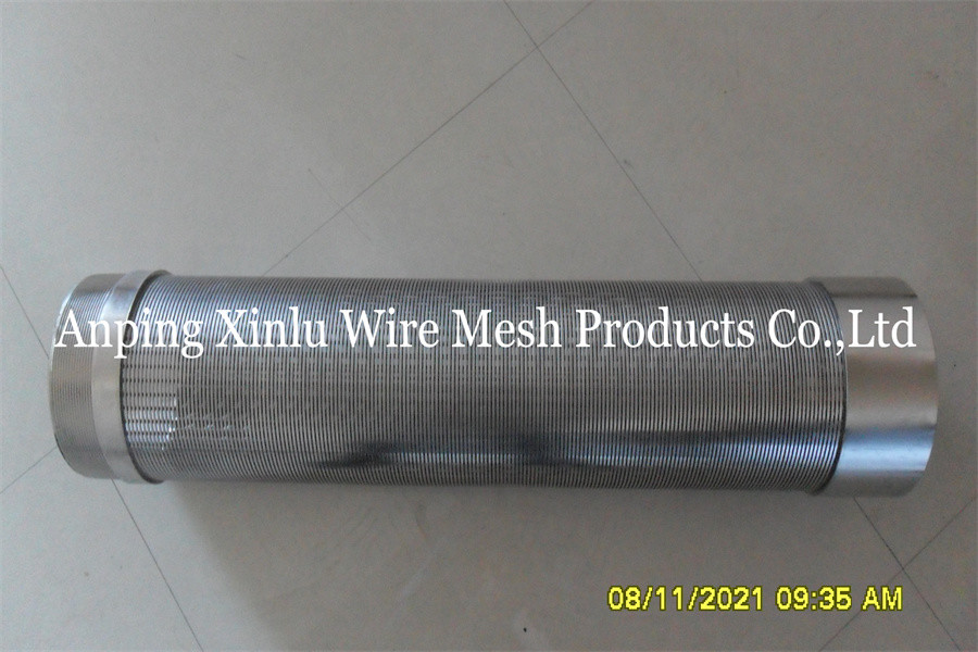 Johnson Wedge Wire Continuous Slot Screen Pipe For Groundwater