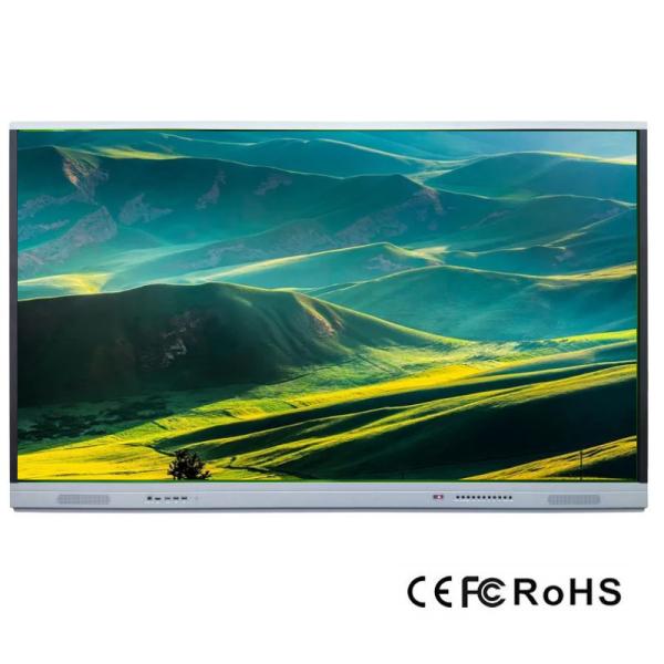 75 Inches Interactive Touch Screen Whiteboard 1651x929mm Android 11.0 Built-in
