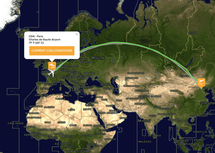 Strong Capacity International Air Freight Forwarders China To Paris France
