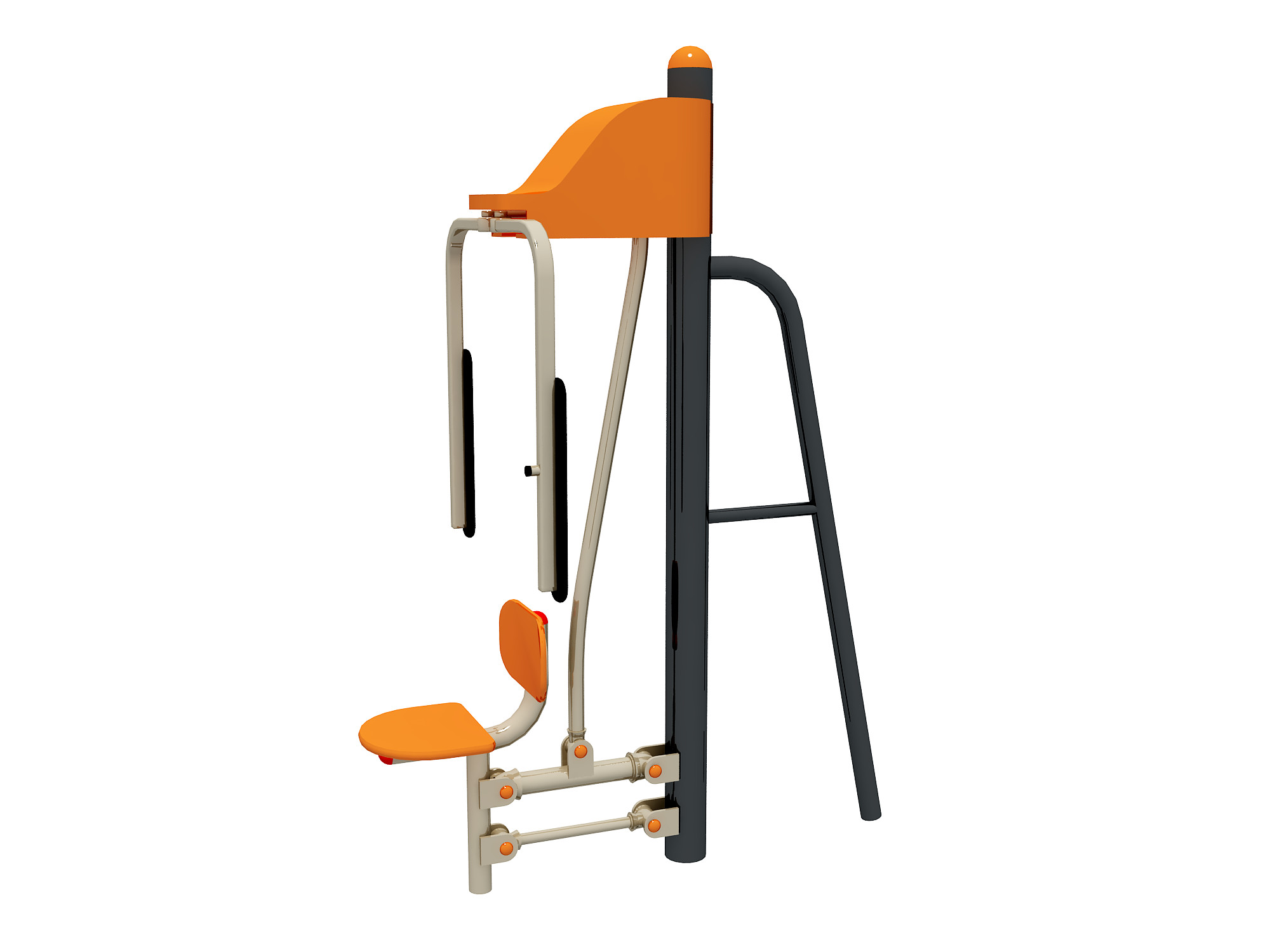 Fitness Training Equipment Seated Straight Arm Traniner Clip Chest Best Selling Outdoor Fitness