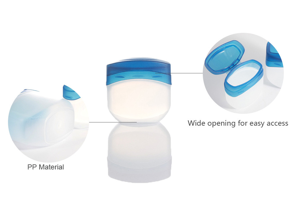 50g 100g PP Cosmetic Cream Jars Vaseline Sample Lip Care