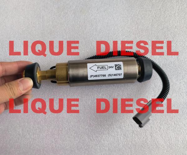 CUMMINS 4937766 3968190 Excavator engine 12V electrical Fuel transfer pump