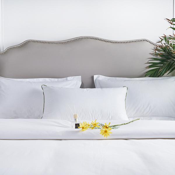 Microfiber White Luxury Hotel Pillows 3d Fiber Inner For Hotel And Home Anti