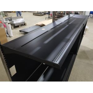 Evolution Project Shelf Trough Custom Display Rack Large Capacity 600LBS Load