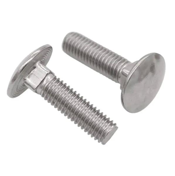 Stainless Steel Carriage Bolts M5 - M20 Round Head Stainless Steel Bolts Car