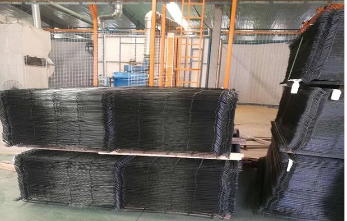 Hot Dipped Galvanized 358 Welded Mesh Clear View Fence Panels 1800mm