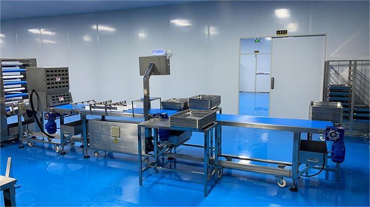 PLC Automatic Roti Paratha Production Line 380V