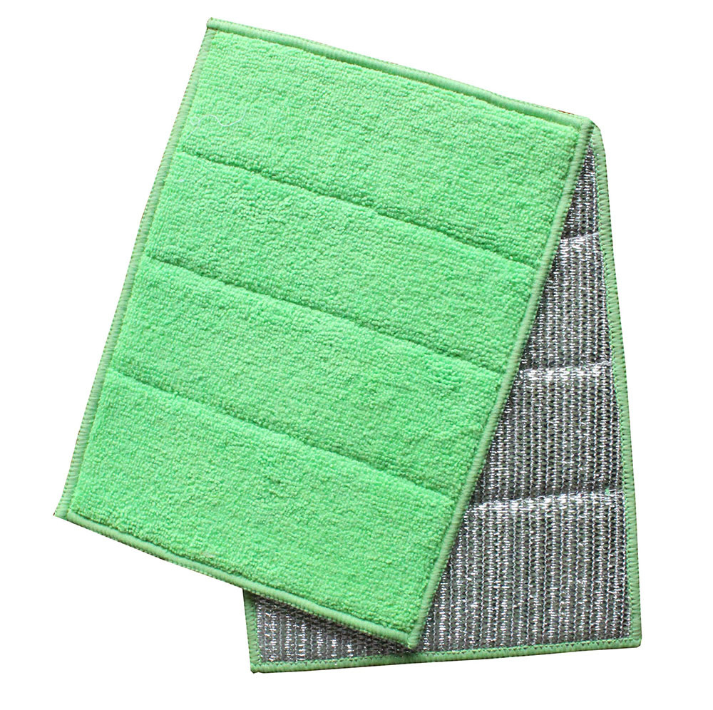 Non-Scratch Microfiber Cleaning Dishes Pad Scrub Sponges For Kitchen BathRoom