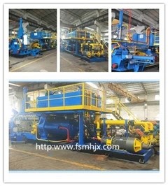 380V Aluminum Extrusion Line 1800T Profile Handling System
