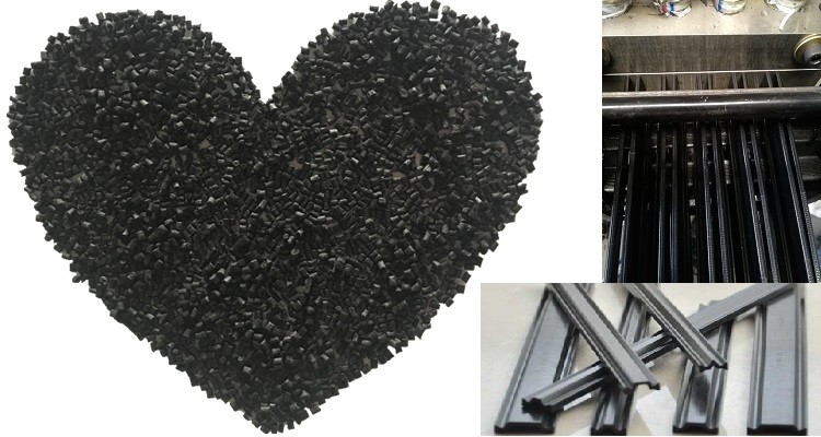 High Hardness Polyamide Nylon 66 Granules With Tensile Strength ≥80 MPa For Extrusion Polyamide Profiles