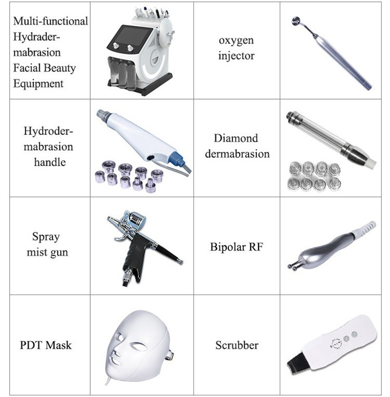 7 In 1 Portable Hydro Dermabrasion Machine Facial Cleansing