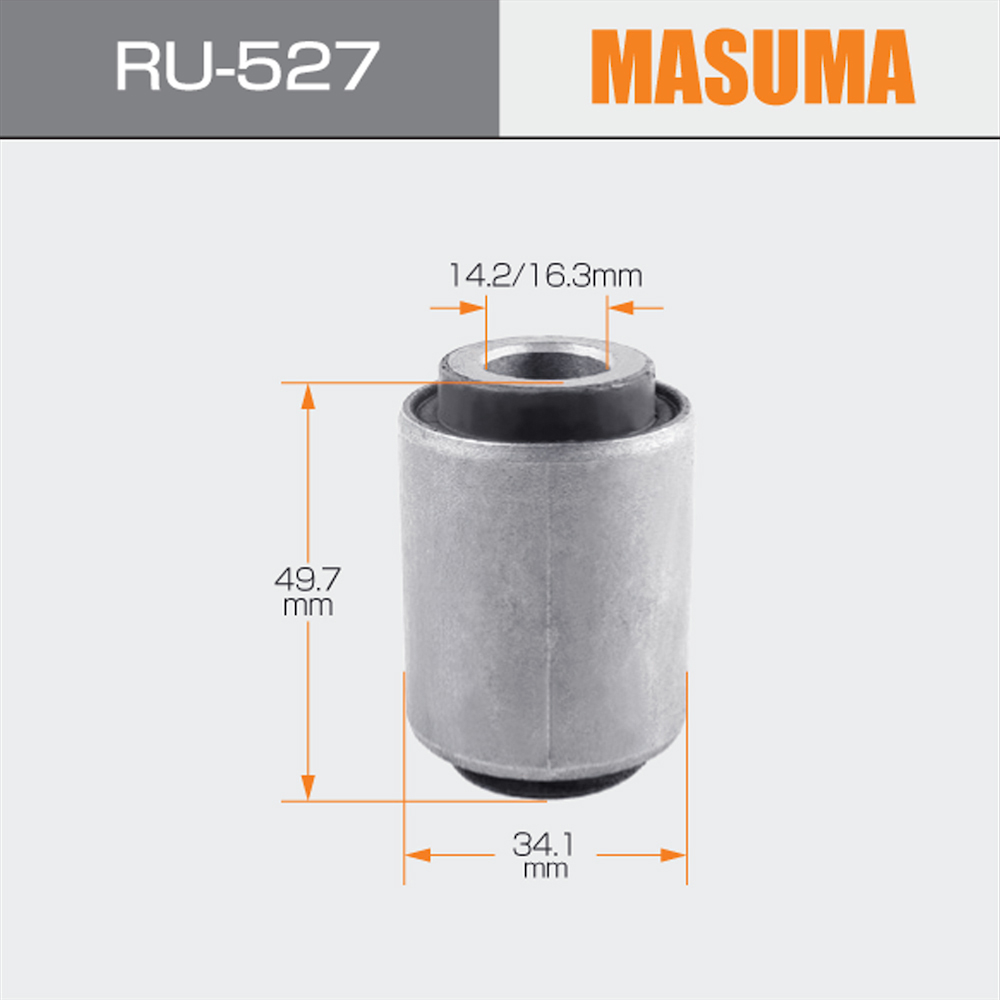 Suspension Bush Mountings Connector for NISSAN HP12 RU-527 MASUMA UBS73DW 4JX1