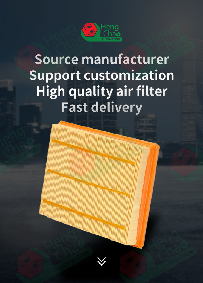 Car Air Filter Manufacturing Machines Performance Output Filter Screen OEM 77133843