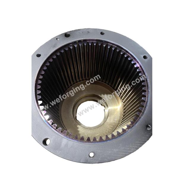 Order Alloy Steel Planetary Custom Gear Ring Gear Forged Steel Rings With