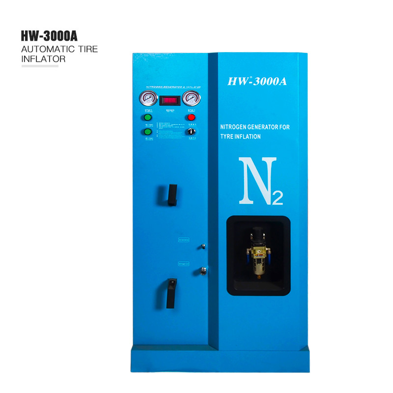 50L HW-3000A Nitrogen Generator For Tires 60Hz Tire Inflator Semi Automatic
