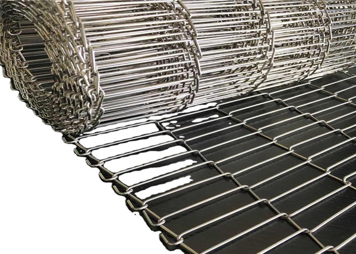 Stainless steel metal chain conveyor belt mesh/metal wire mesh conveyor belt