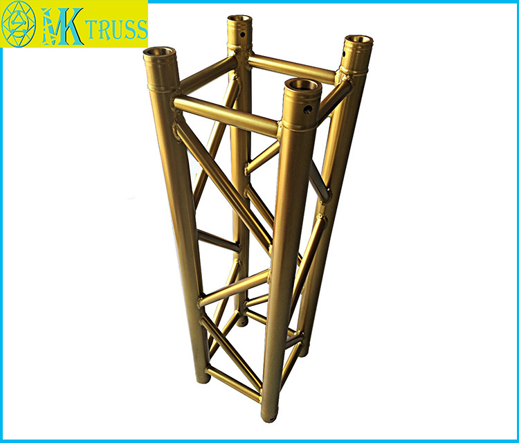 Outdoor Event Stage Screen Display Concert Truss 400*400mm with 25*2mm Brace Tube