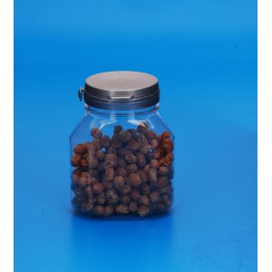 China Easy Open End Round Plastic Food Containers Eco Friendly Material 18G on sale