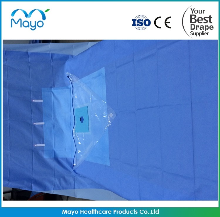 Nonwoven Knee O Drape Like Disposable Surgical Drape Sheets