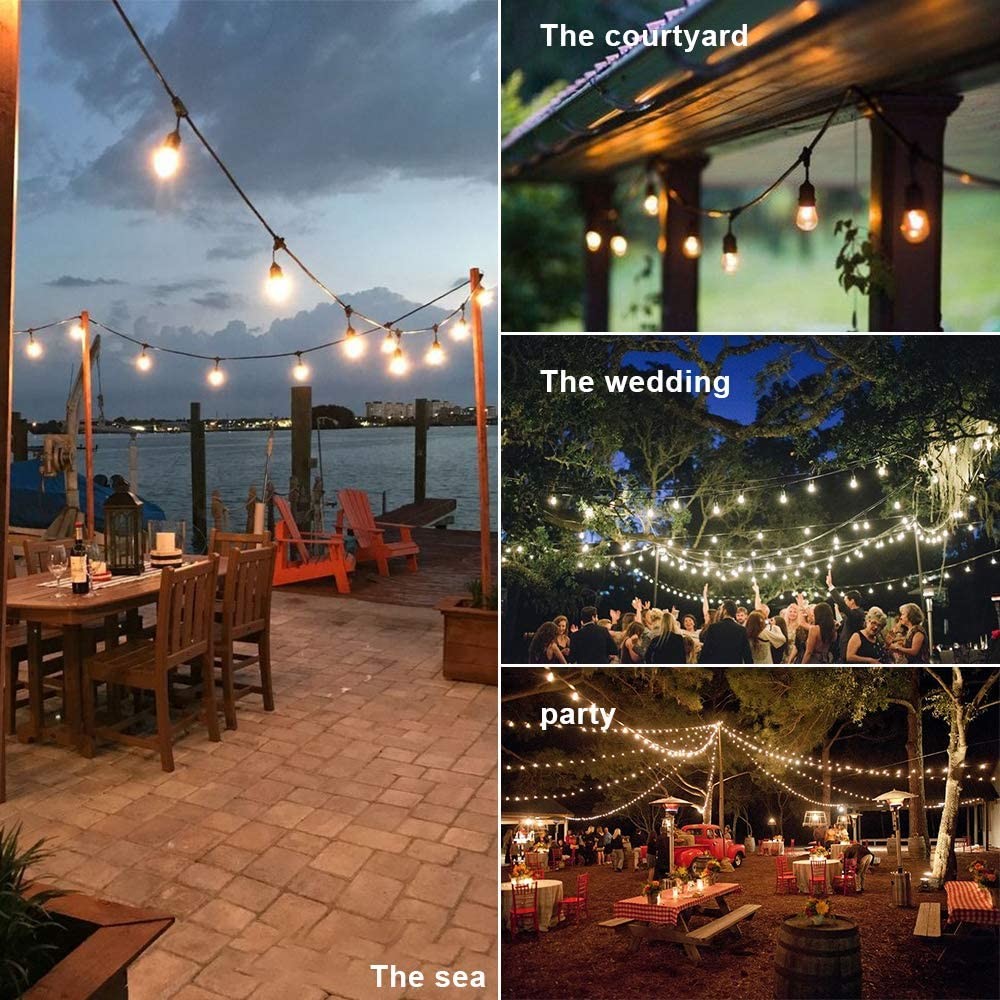Heavy Duty Waterproof Dimmable Commercial Grade LED String Lights