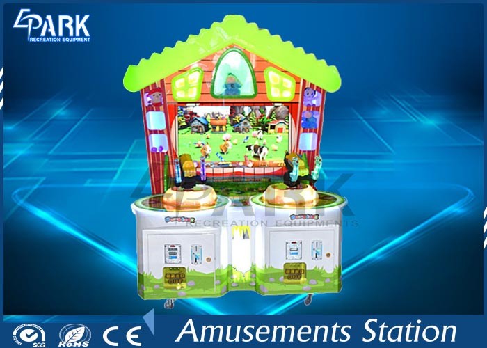 Luxury Appearance Shooting Arcade Machines With Fresh Multi Color Design For Kids