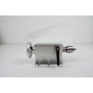 CNC Lathe MT2 4th Axis Tailstock Movable 65mm With 4pcs Replaceable Heads