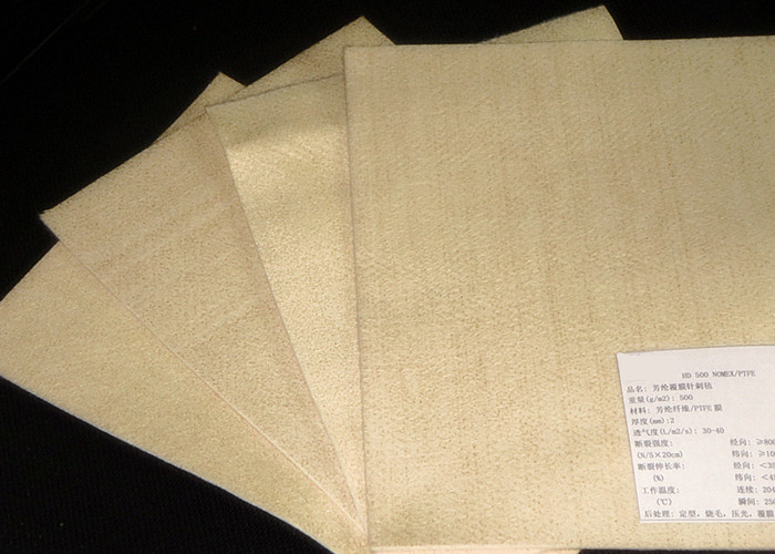 500gsm Aramid felt needle punched filter / aramid filter for vacuum cleaner