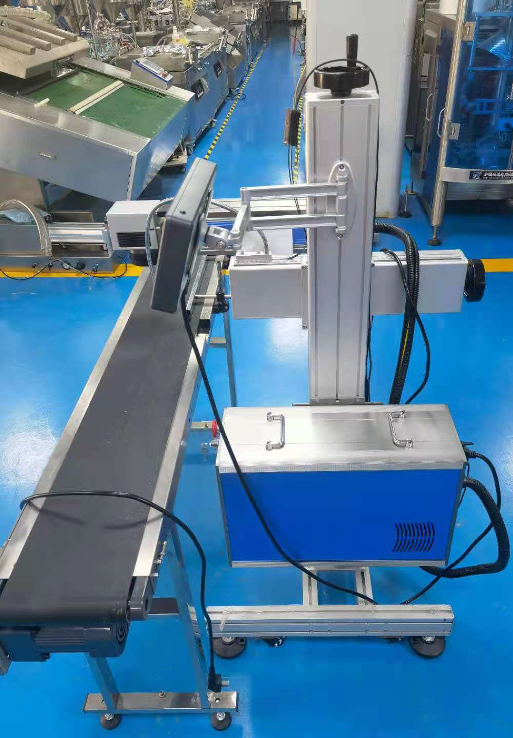 Metal Plastic Jewelry Laser Engraving and Coding Machine with Air-cooled Cooling System