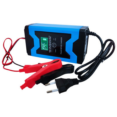 Intelligent 6A 12V Battery Chargers Fast Power Charging Digital LCD Display