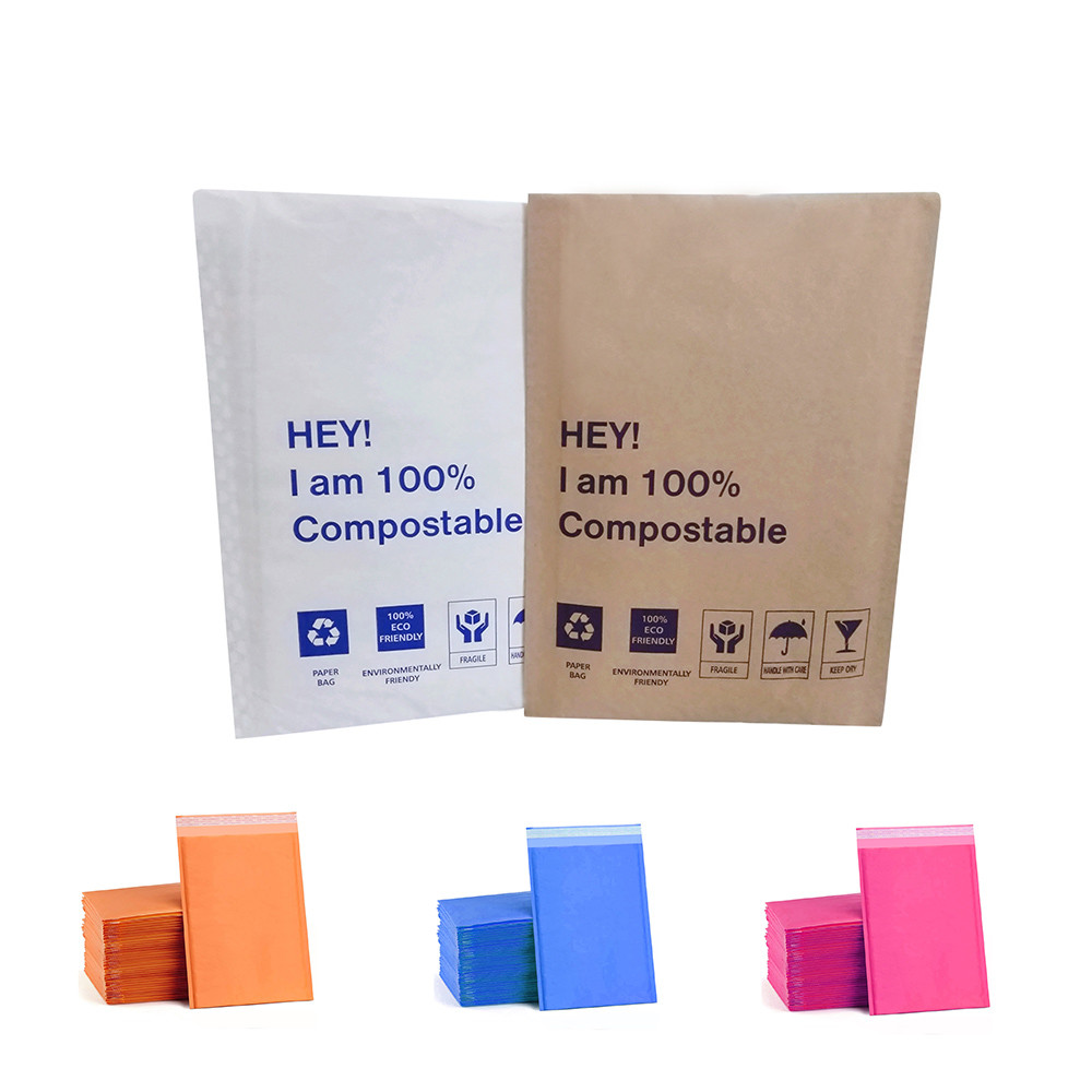 FSC Mini Kraft Paper Padded Mailing Bags 275x47MM