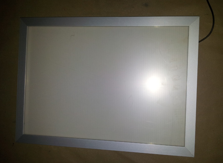 Super Slim A1 Graphic Illuminate Aluminium Light Box