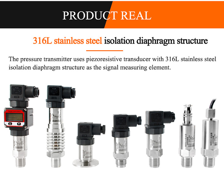 100MPa 4mA 24V Explosion Proof Differential Pressure Transmitter