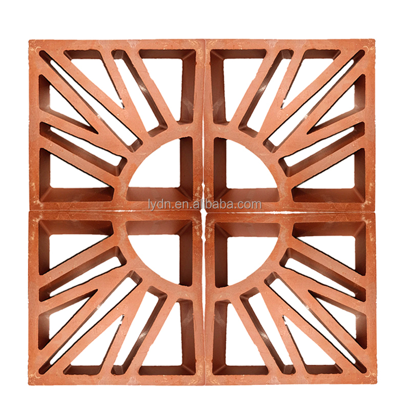 Terracotta Red Breeze Blocks The Ultimate Solution for Clay Brick Screening and Walling