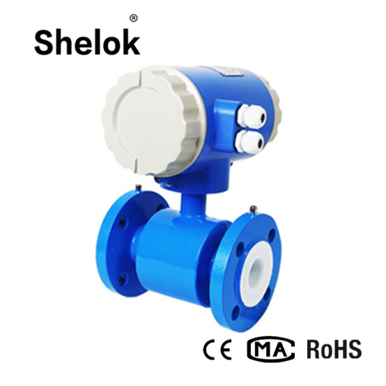 Shelok electromagnetic flow meter application water