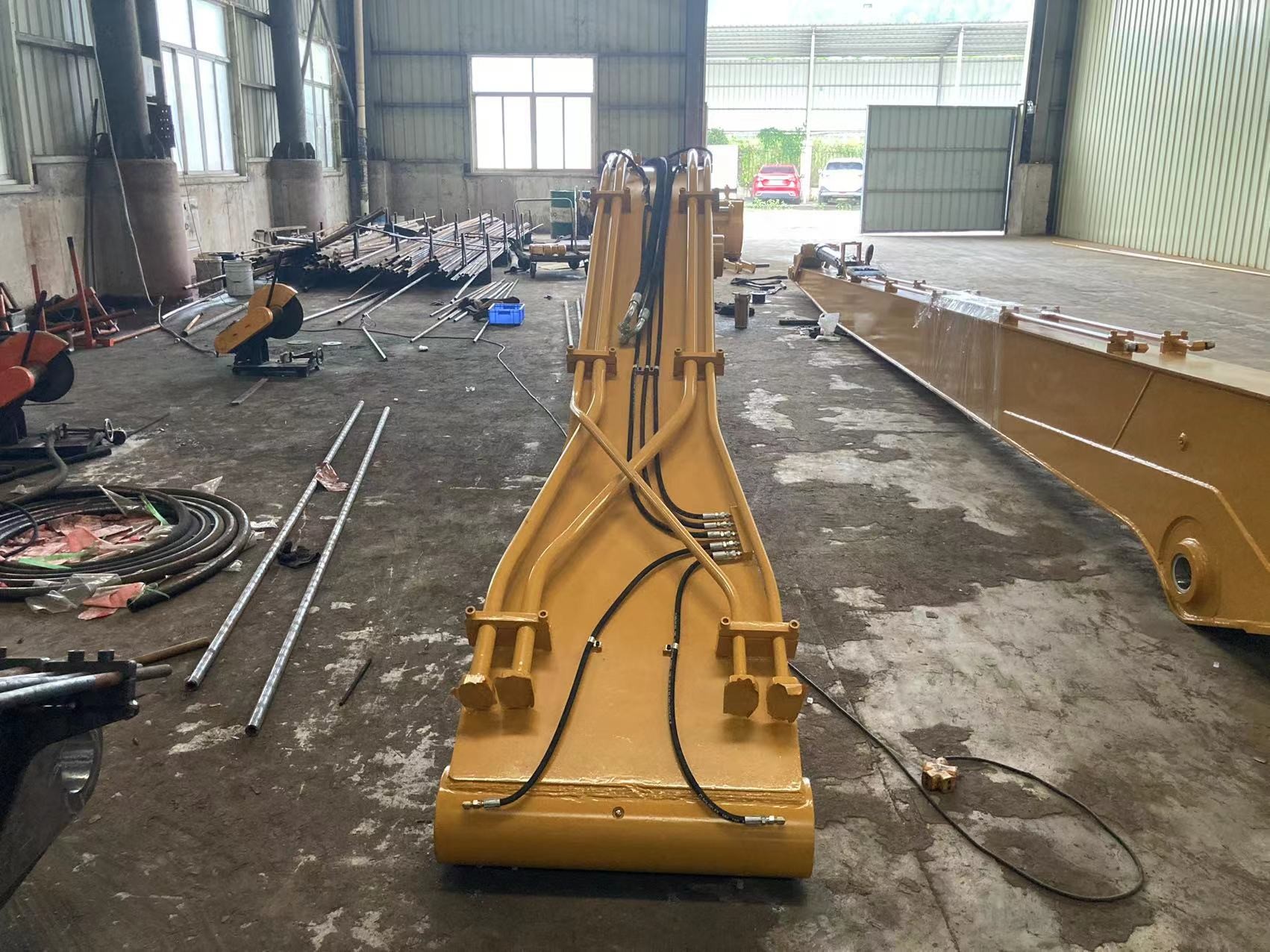 High Strength CAT 320 Excavator Long Reach , CAT320D 18M Excavator Long Stick for sale