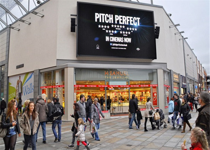 P10 SMD3535 8000nits Outdoor LED Advertising Screen IP54 AC110V