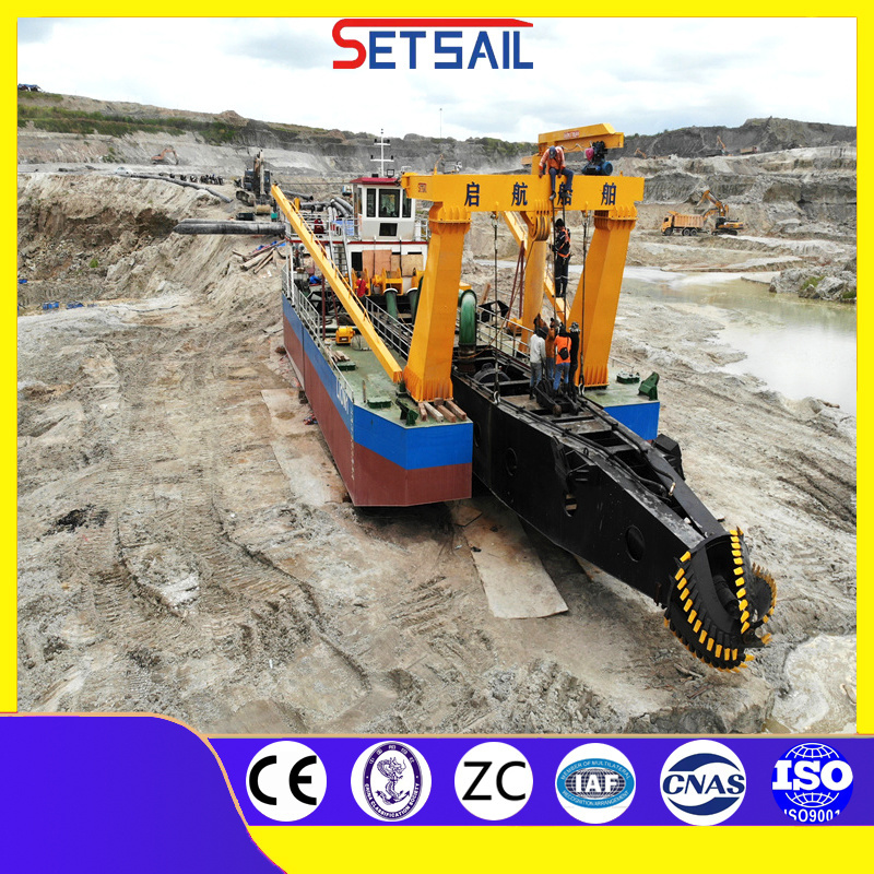 Trailing Hopper Cutter Suction Dredger for 3 in 1