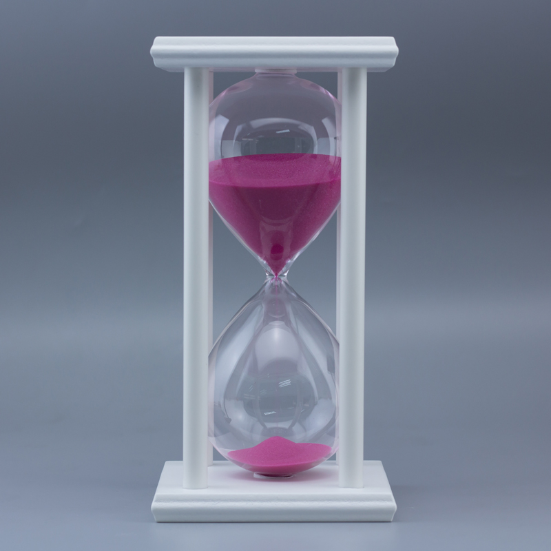 Home / Office Decor Wooden Hourglass 60 Minutes Sand Timer