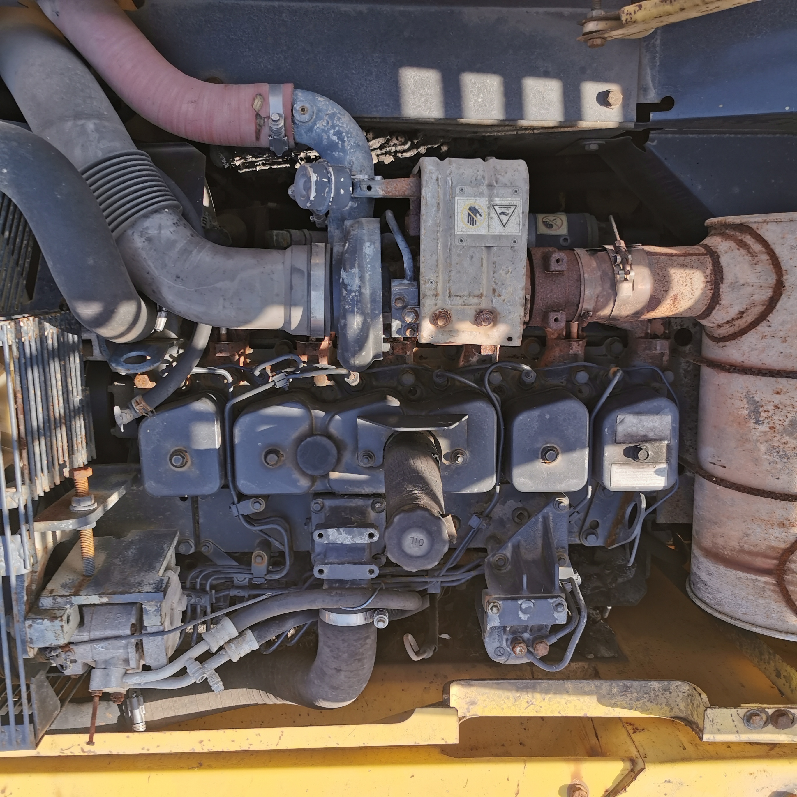 107KW Power Hydraulic Pump Used PC200 PC210 Kumatsu Excavator Machine for Construction