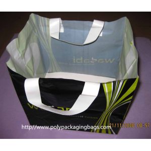 China Hard Loop Handle Bags With Gravure Printing , Plastic Toy Bags on sale