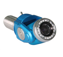 Computer Controlling Pipe Inspection Camera System With Pan And Rotate Camera