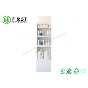 Customized POP Cardboard Floor Standing Display Units Foldable Cardboard Floor