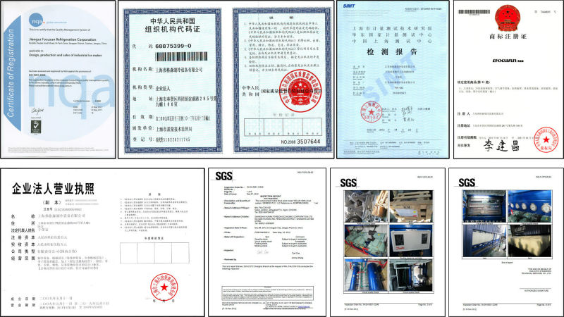 380v/220V Voltage Ice Block Machine with Video Outgoing-Inspection Provided
