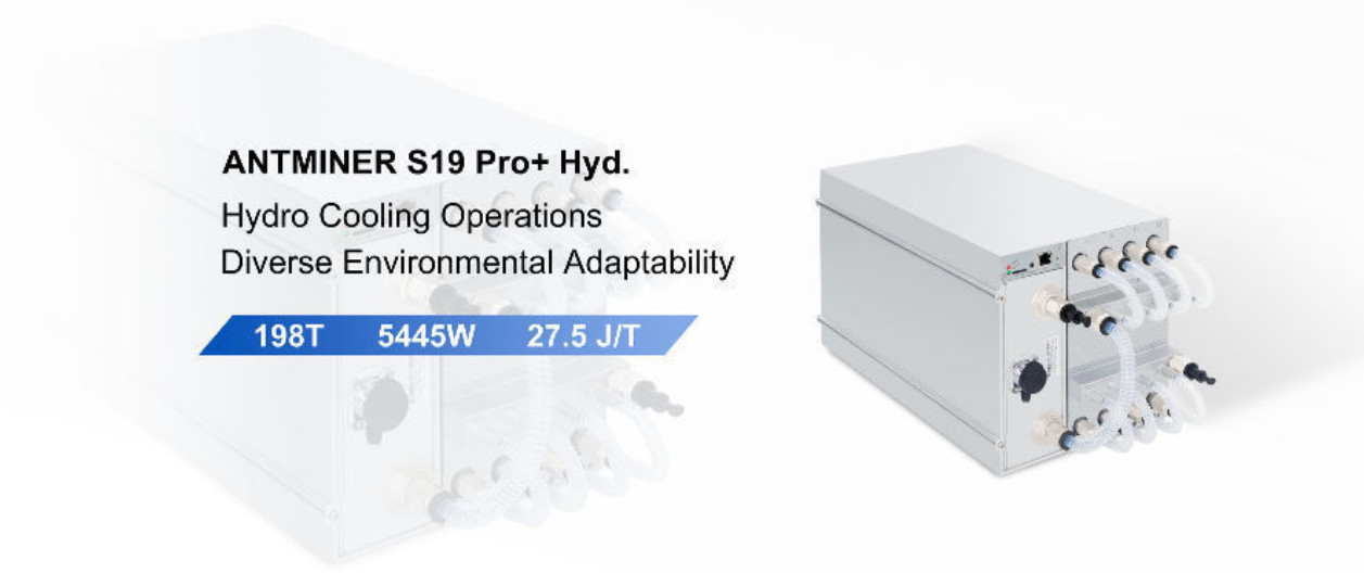 T19 Hydro 145TH S19 Hydro 158TH Bitmain Antspace 5438 Watt SHA256