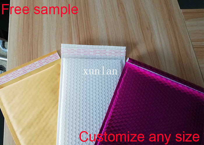 Custom Padded Bubble Wrap Shipping Envelopes Jiffy Bags Tear Proof 2 Sealing Sides