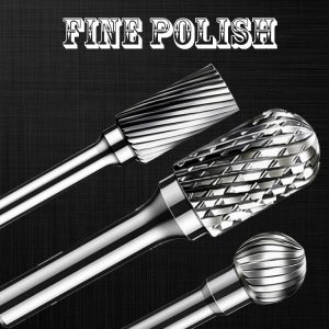 MJP-D0504M03 Tungsten Carbide Burr 1/4 Shank for Metal Deburring